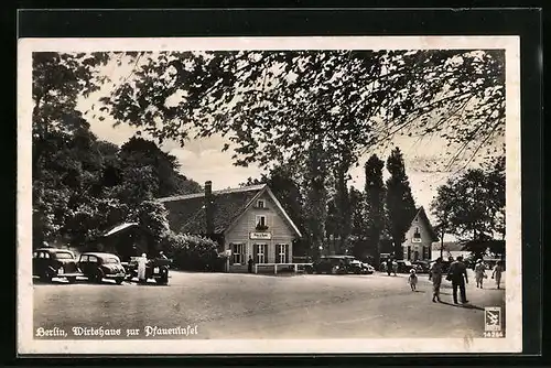 AK Berlin, Wirtshaus zur Pfaueninsel
