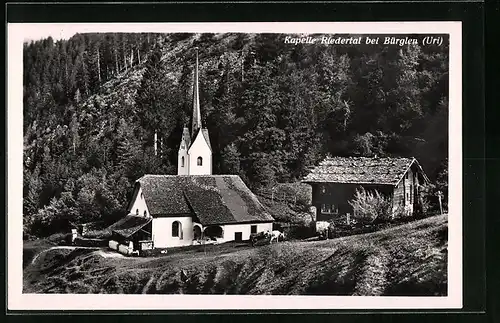 AK Bürglen, Kapelle Riedertal