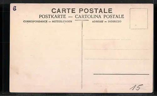 AK Goeschenen, Ortspartie an der Brücke