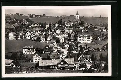 AK Speicher, Ortsansicht aus der Vogelschau