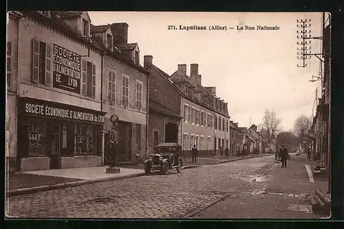 AK Lapalisse, La Rue Nationale