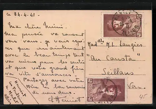 AK Montet, L'Eglise, vue de l'Est