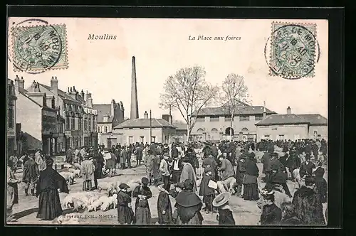 AK Moulins, La Place aux foires