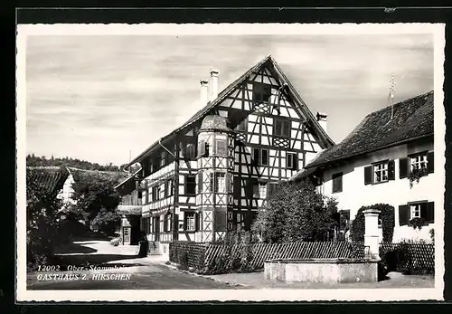 AK Ober-Stammheim, Gasthaus zum Hirschen