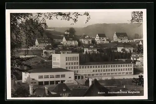 AK Baden, Bezirksschulhaus Burghalde