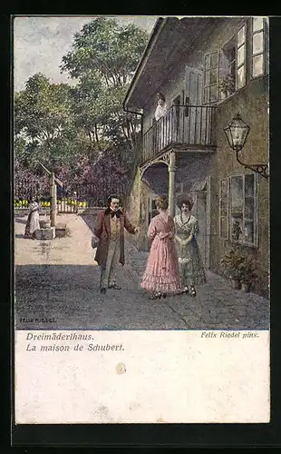 AK Dreimäderlhaus, La maison de Schubert