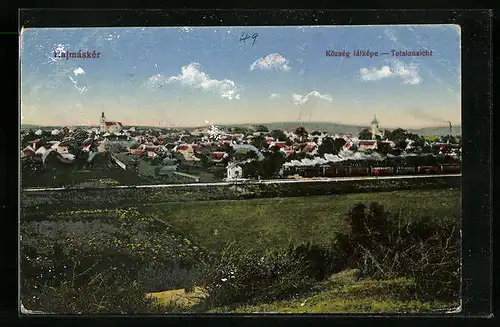AK Hajmáskér, Község látképe