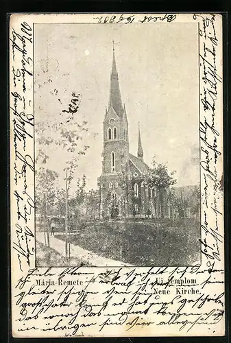 AK Mária-Remete, Neue Kirche