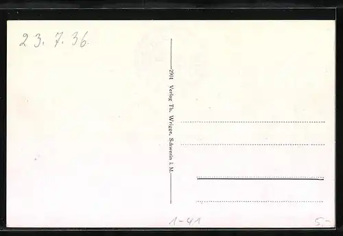 AK Wöbbelin, Körnergrab mit Portrait