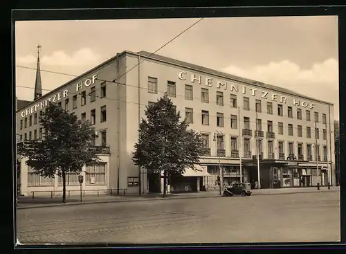 AK Karl-Marx-Stadt, Hotel Chemnitzer Hof
