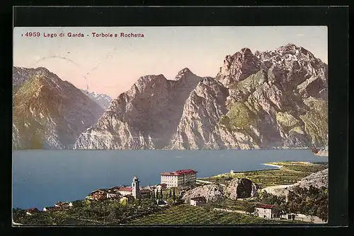 AK Torbole, Blick auf Rochetta