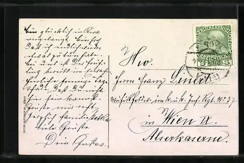 AK Torbole, Blick auf Rochetta