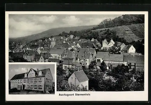 AK Sternenfels, Gasthof zum Lamm, Teilansicht