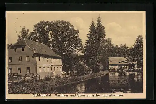 AK Mixdorf, Gasthaus Kupferhammer im Schlaubetal