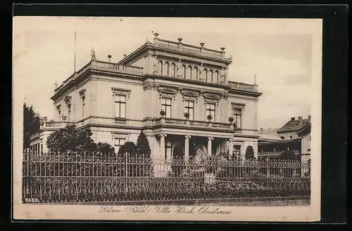 AK Düren i. Rhld., Villa Hösch in der Obestrasse