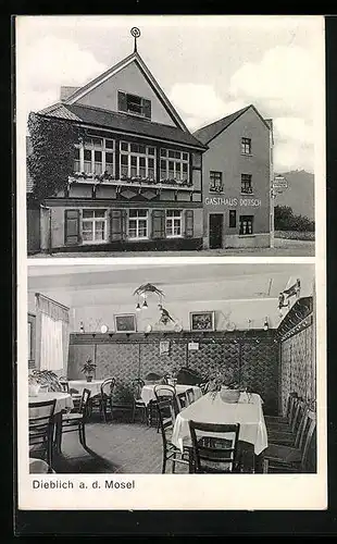 AK Dieblich a. d. Mosel, Gasthaus Dötsch