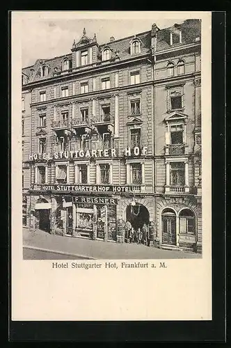 AK Frankfurt a. M., Hotel Stuttgarter Hof