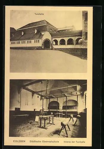 AK Eisleben, Städtische Oberrealschule, Turnhalle