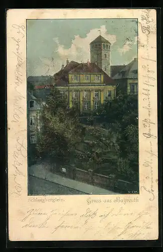 AK Bayreuth i. B., Anlagen am Schlossberglein