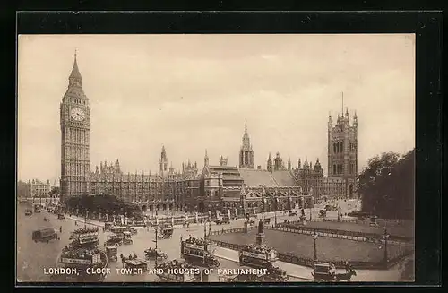 AK London, Clock Tower and Houses of Parliament