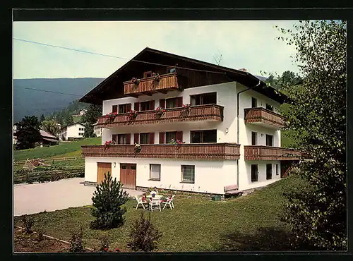 AK Ortisei - St. Ulrich, Haus Tombla, Aussenansicht