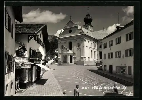 AK Ortisei, Val Gardena, Bäckerei Panificio