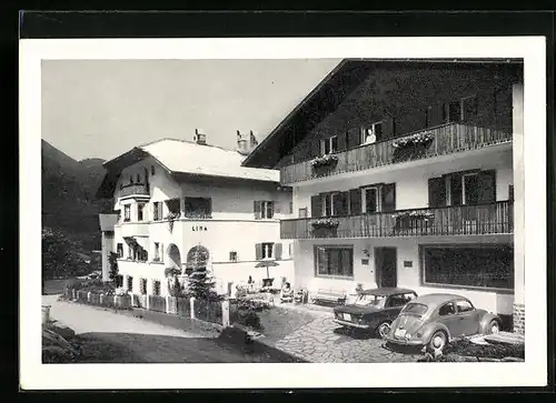 AK St. Ulrich, Villa Lina und Neubau