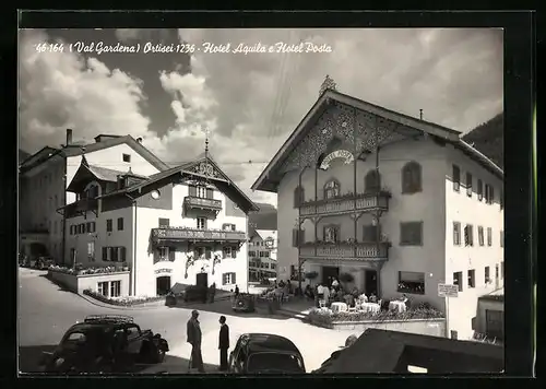 AK Ortisei, Val Gardena, Hotel Aquila e Hotel Posta