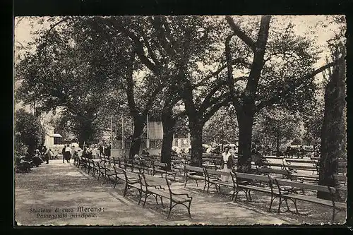 AK Merano, Stazione di cura, Passeggiata Principale