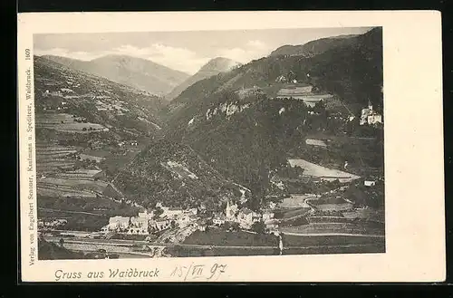 AK Waidbruck, Generalansicht im Tal