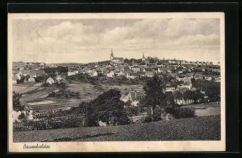 AK Baumholder, Generalansicht der Stadt