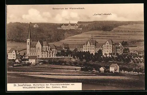 AK Waldbreitbach, das Sanatorium der Caritas-Anstalt