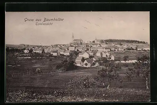 AK Baumholder, Totalansicht mit Blick zur Kirche