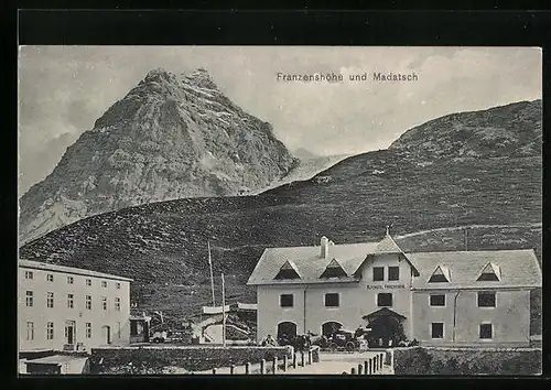 AK Franzenshöhe, Hotel Franzenshöhe und Madatsch