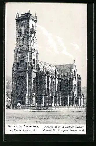 AK Neuenburg, Kirche erbaut 1905