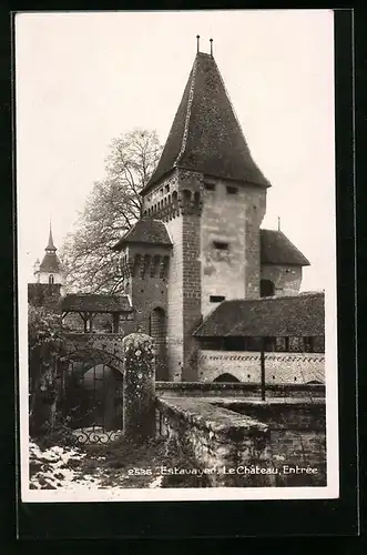 AK Estavayer, Le Château, Entrée
