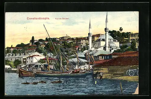 AK Constantinople, Vue de Scutari