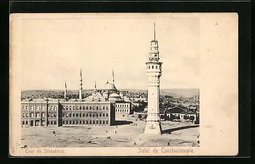 AK Constantinople, Tour de Seraskerat
