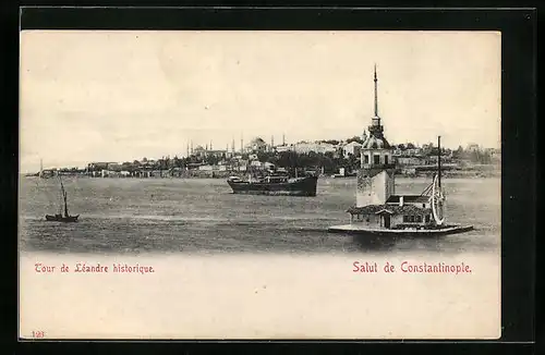 AK Constantinople, Tour de Leandre historique