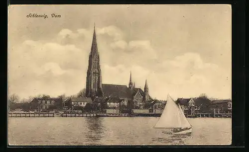 AK Schleswig, Blick auf den Dom