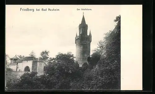 AK Friedberg, unter dem Adolfsturm