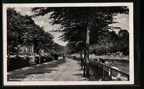 AK Solingen, am Strandbad Ittertal