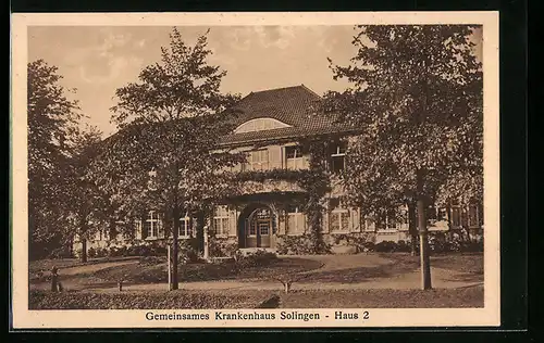 AK Solingen, Gemeinsames Krankenhaus, Haus 2