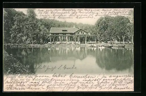 AK Gruiten, Gasthaus Winkelsmühle