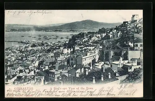 AK Gibraltar, a Bird's eye View of the Town