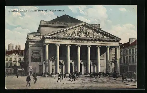 AK Brüssel / Bruxelles, Théatre de la Monnaie