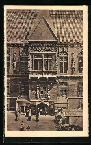 AK Breslau, Eingang in den Schweidnitzer Keller