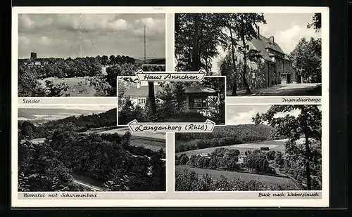 AK Langenberg / Rhld., Sender, Haus Annchen, Jugendherberge