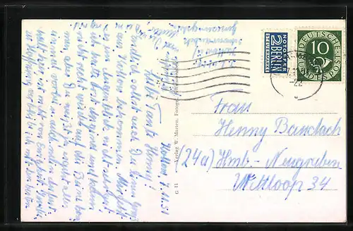 AK Kollow, Genesungsheim, Vorderansicht