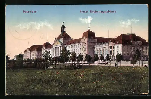 AK Düsseldorf, Neues Regierungsgebäude